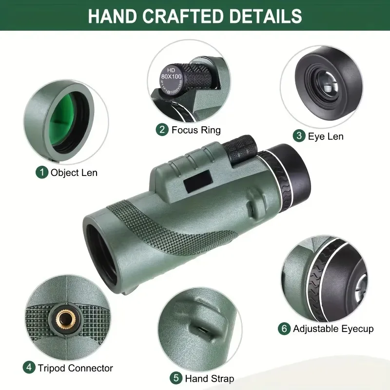 Powerful Handheld Monocular Telescope - Image 5